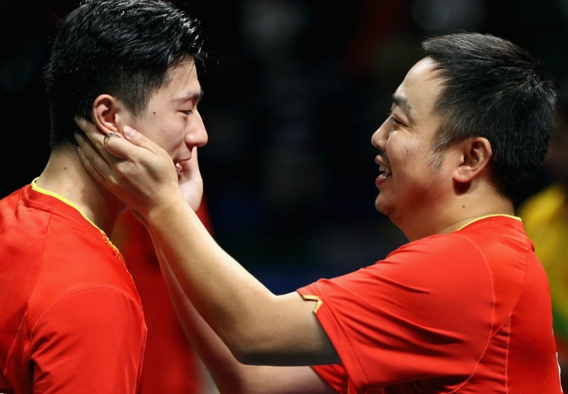 巴西奥运乒乓球团体比赛中取得胜利 巴西奥运乒乓球团体比赛中取得胜利