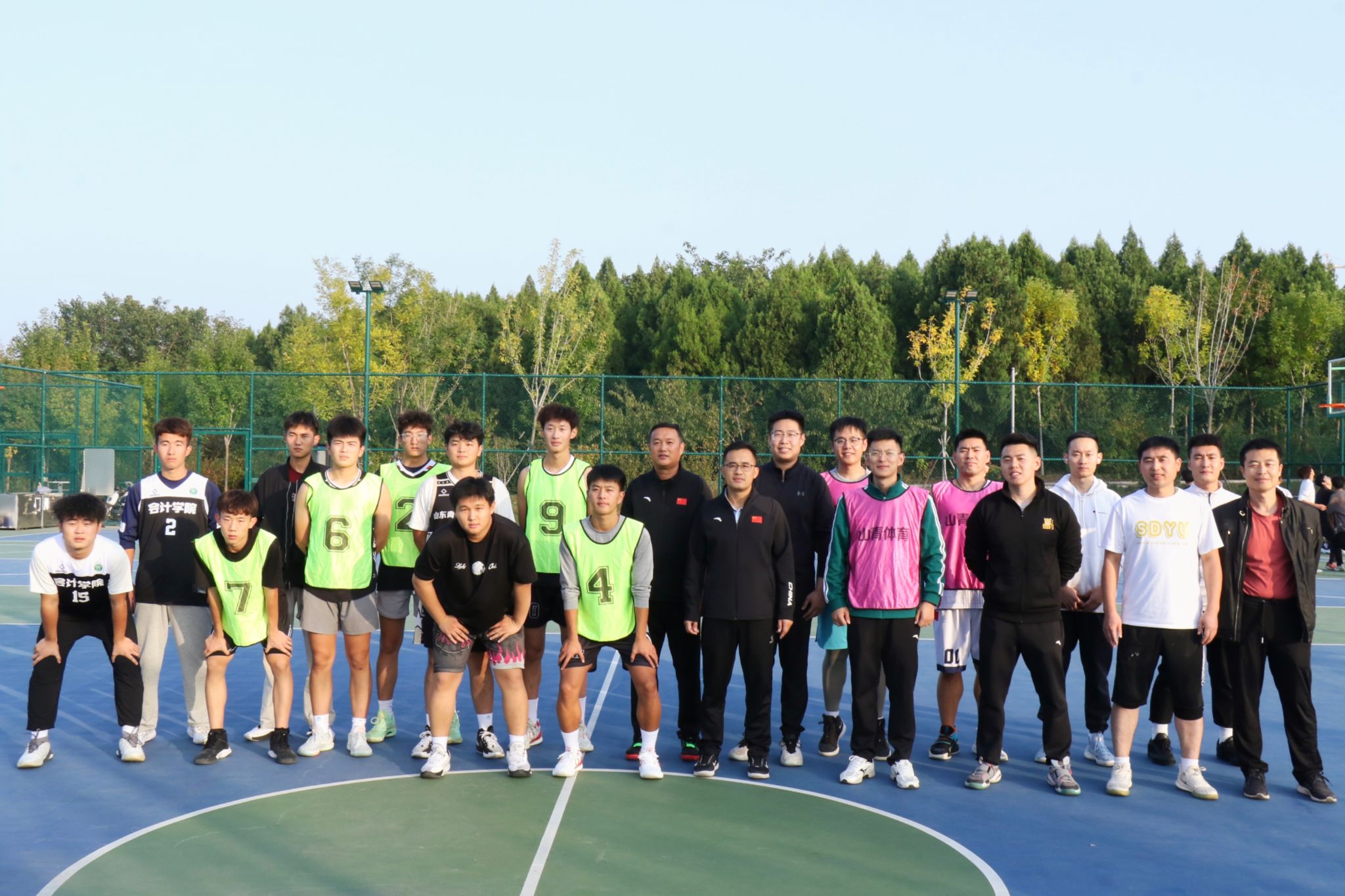 中东地区青年篮球友谊赛圆满结束，球员交流的简单介绍