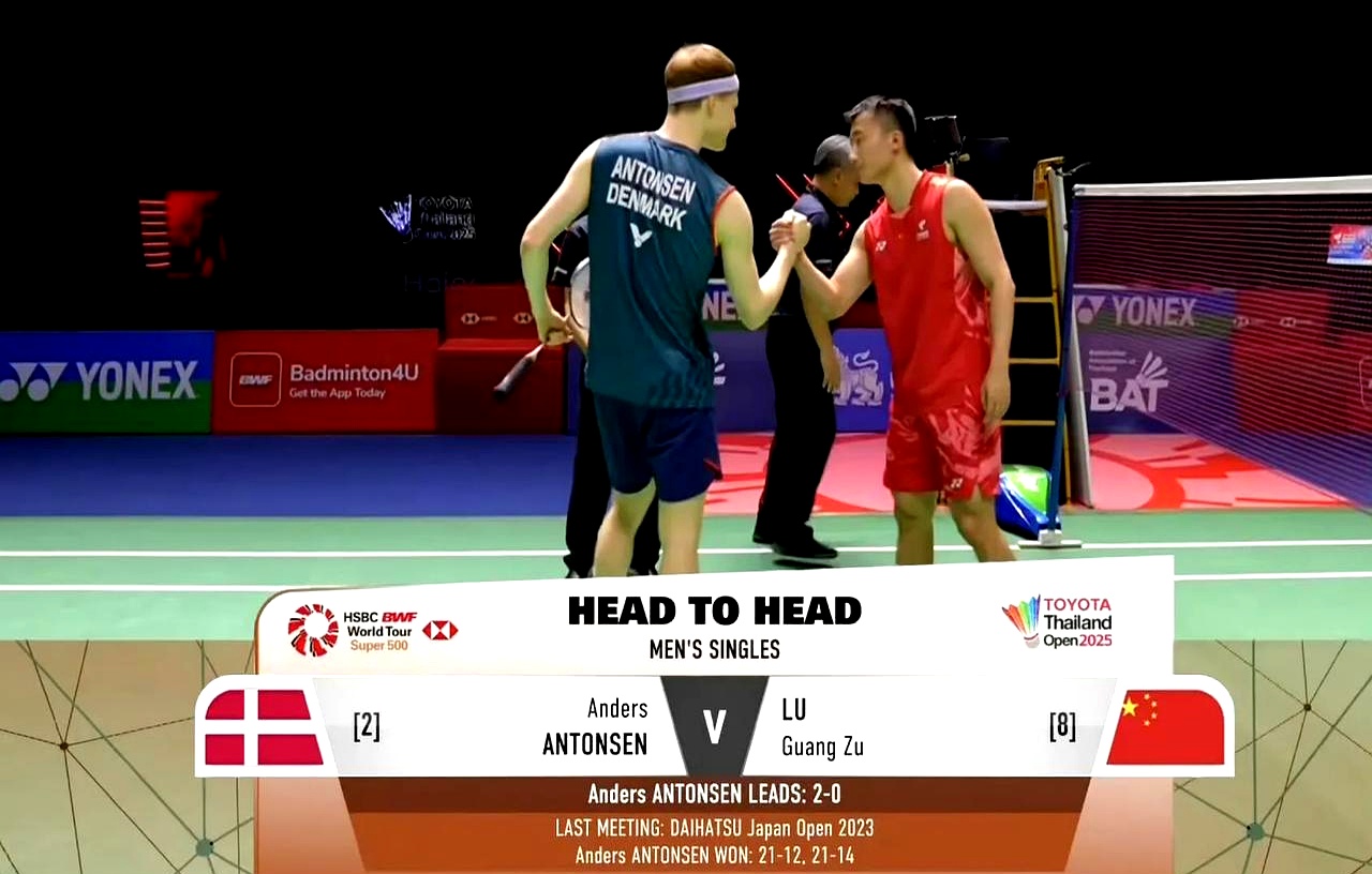 丹麦羽毛球队横扫泰国羽毛球队,安赛龙完成帽子戏法的简单介绍 丹麦羽毛球队横扫泰国羽毛球队,安赛龙完成帽子戏法的简单介绍