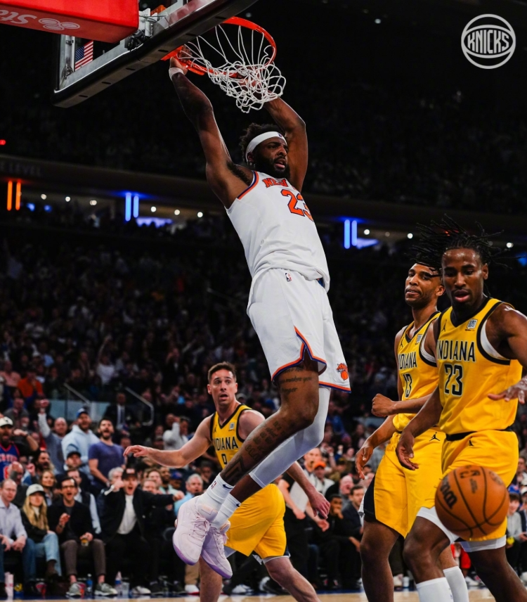 尼克斯逆转上海队，西亚卡姆关键制胜