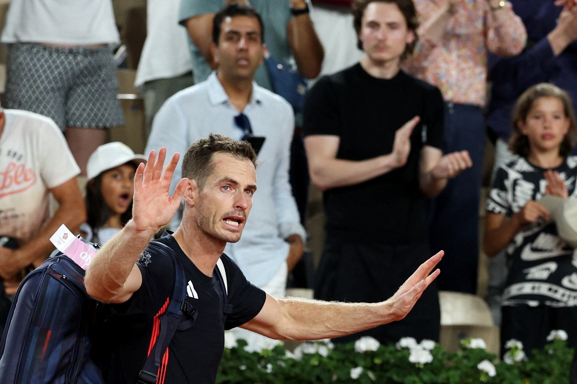 法网逆转美网,穆雷高光表现 法网逆转美网,穆雷高光表现